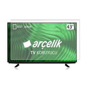 Best Ekran Grundig 43GEU7910B 43 İnç Tak Çıkar Şeffaf Askı İpli Tv Ekran Koruyucu
