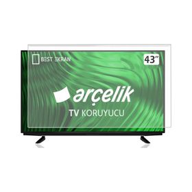 Best Ekran Grundig 43GEU7910B 43 İnç Tak Çıkar Şeffaf Askı İpli Tv Ekran Koruyucu