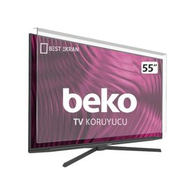 Best Ekran Grundig 55 Ggu 8965 B 55 İnç 139 Tak Çıkar Şeffaf Askı İpli Ekran Koruyucu
