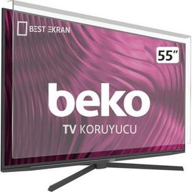 Best Ekran Grundig 55 Ggu 8965 B 55 İnç 139 Tak Çıkar Şeffaf Askı İpli Ekran Koruyucu