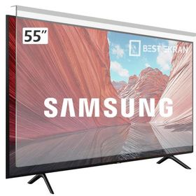 Best Ekran Samsung 55 İnç 140 Ekran Tak Çıkar Şeffaf Askı İpli Tv Ekran Koruyucu
