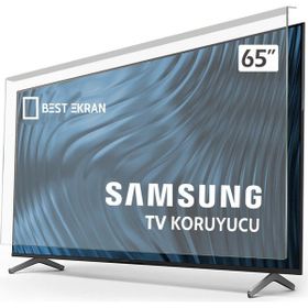 Best Ekran Samsung 65 İnç 163 Ekran Tak Çıkar Şeffaf Askı İpli Tv Ekran Koruyucu