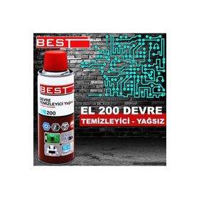 Best EL-200 Yağsız 200 ml Devre Temizleyici