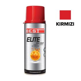 Best Elite 600C Isıya Dayanıklı Kırmızı 400 ml Sprey Boya