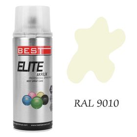 Best Elite 9010 Mat Saf Beyaz 400 ml Sprey Boya Ral