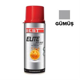 Best Elite Gümüş 600C Isıya 400 ml Dayanıklı Sprey Boya