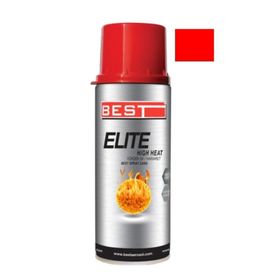 Best Elite Kırmızı 600ºC Yüksek Isıya Dayanıklı 400 ml Sprey Boya