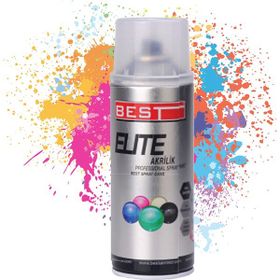 Best Elite Parlak Siyah 400 ml Sprey Boya
