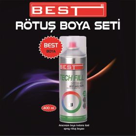 Best Fiat Kod:293 Lal Kırmızı Rötuş Sprey Boyası