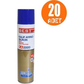 Best KA2000 Silikon Bazlı 400 ml 5 Adet Kalıp Ayırıcı Sprey