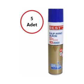 Best KA2000 Silikon Bazlı 400 ml 5 Adet Kalıp Ayırıcı Sprey