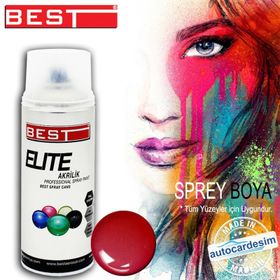 Best Kırmızı Sprey Boya 250 ml