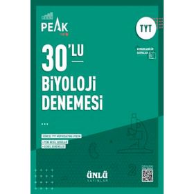 Best Peak 30'lu TYT Biyoloji Branş Denemesi Ünlü Yayınlar