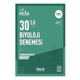 Best Peak 30'lu TYT Biyoloji Branş Denemesi Ünlü Yayınlar