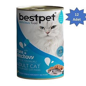 Best Pet 12x400 gr Ton Balıklı Kedi Konservesi