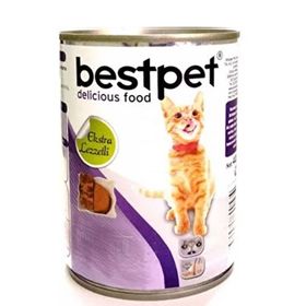Best Pet 415 gr Jöle İçinde Parça Etli Tavuklu Konserve Yavru Kedi Maması