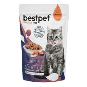 Best Pet 85 gr Pouch Somonlu Kedi Konservesi
