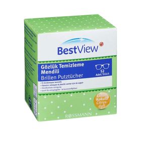 Best View 52'li Gözlük Temizleme Mendili