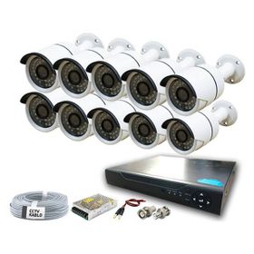 Besta BG-1420 2MP 1080P Full HD 10 Kameralı AHD Güvenlik Seti