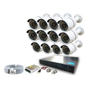 Besta BG-1422 2MP 1080P Full HD 12 Kameralı AHD Güvenlik Seti