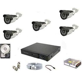 Besta BG-4155 1080P 2MP 5 Kameralı AHD Güvenlik Seti