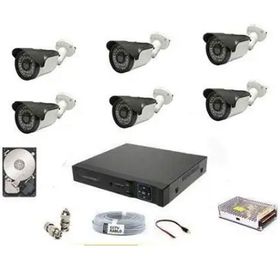 Besta BG-4156 1080P 2MP 6 Kameralı AHD Güvenlik Seti
