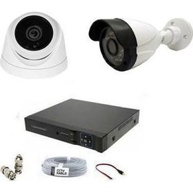 Besta BG-5203 2MP 1080P 1 İç Mekan 1 Dış Mekan Kameralı AHD Güvenlik Seti