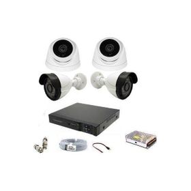 Besta BG-5205 2MP 1080P 2 İç Mekan 2 dış Mekan 4 Kameralı Ahd Güvenlik Seti