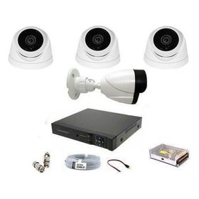 Besta BG-5206 2MP 1080P 3 İç Mekan 1 Dış Mekan Kameralı AHD Güvenlik Seti
