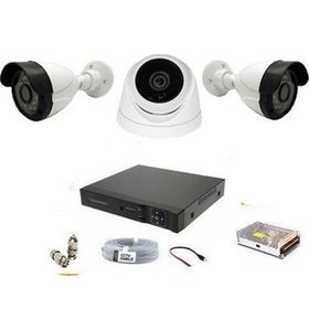 Besta BG-5210 2MP 1080P 2 Dış Mekan 1 İç Mekan Kameralı AHD Güvenlik Seti