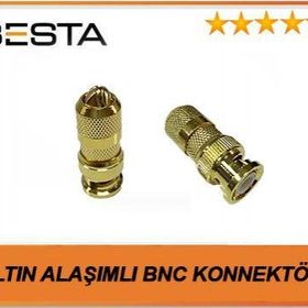 Besta BNC-103 Altın Alaşımlı Profesyonel Bnc Konnektör