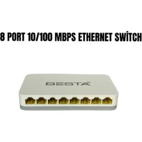 Besta BST-08 8 Port 10/100 Mbps Ethernet Switch
