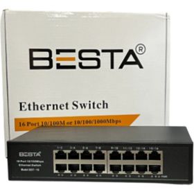 Besta BST-16 16 Port 10/100 Mbps Ethernet Switch