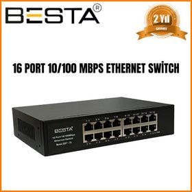 Besta BST-16 16 Port 10/100 Mbps Ethernet Switch