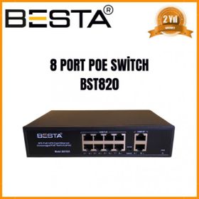 Besta BST820 8 Port Poe Switch