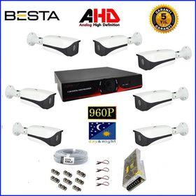 Besta KD-1329 2 MP AHD 1080P Gece Görüşlü 7 Kameralı Güvenlik Sistemi