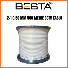Besta KD-1385 2+1 500 mt 0.50 mm CCTV Kablo