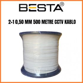 Besta KD-1385 2+1 500 mt 0.50 mm CCTV Kablo