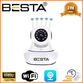 Besta KD-1605 2 MP 1080P 5 Antenli Kablosuz Bebek Kamerası