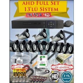Besta KD-4163 2MP Ahd 1080P 13 Kameralı Güvenlik Seti