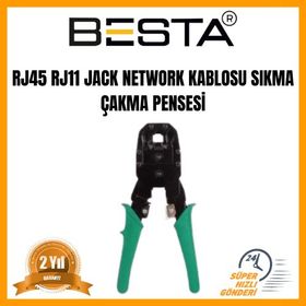 Besta KD-500 RJ45 RJ11 Network Kablosu Sıkma Pensesi