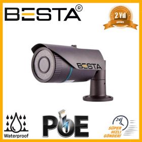 Besta KD-8581 4 MP Ip Poe Metal Kasa Güvenlik Kamerası