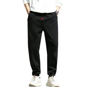 Bestgift Beam Siyah 01 Uzun Spor Erkek Pantolon