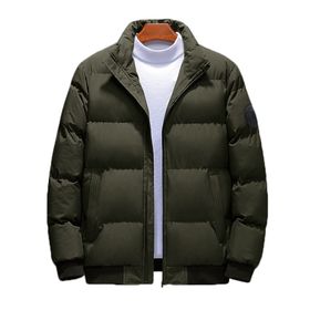 Bestgift BSGFNC0792-4 Yeşil Ordu Erkek Mont