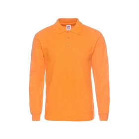 Bestgift BSGFNC1178 Uzun Kollu Turuncu Erkek T-shirt