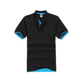 Bestgift Erkek Günlük Slim Kısa Kollu Polo Tişört