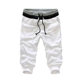 Bestgift Fitness Beyaz Antreman Erkek Pantolon
