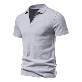 Bestgift Henley Beyaz 2 Kısa Kollu Spor Erkek T-shirt