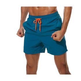 Bestgift Mavi Lake Blue Hızlı Kuruyan Spor Erkek Yazlık Şort
