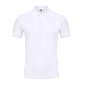 Bestgift Polo Beyaz Kısa Kollu Erkek Gömlek